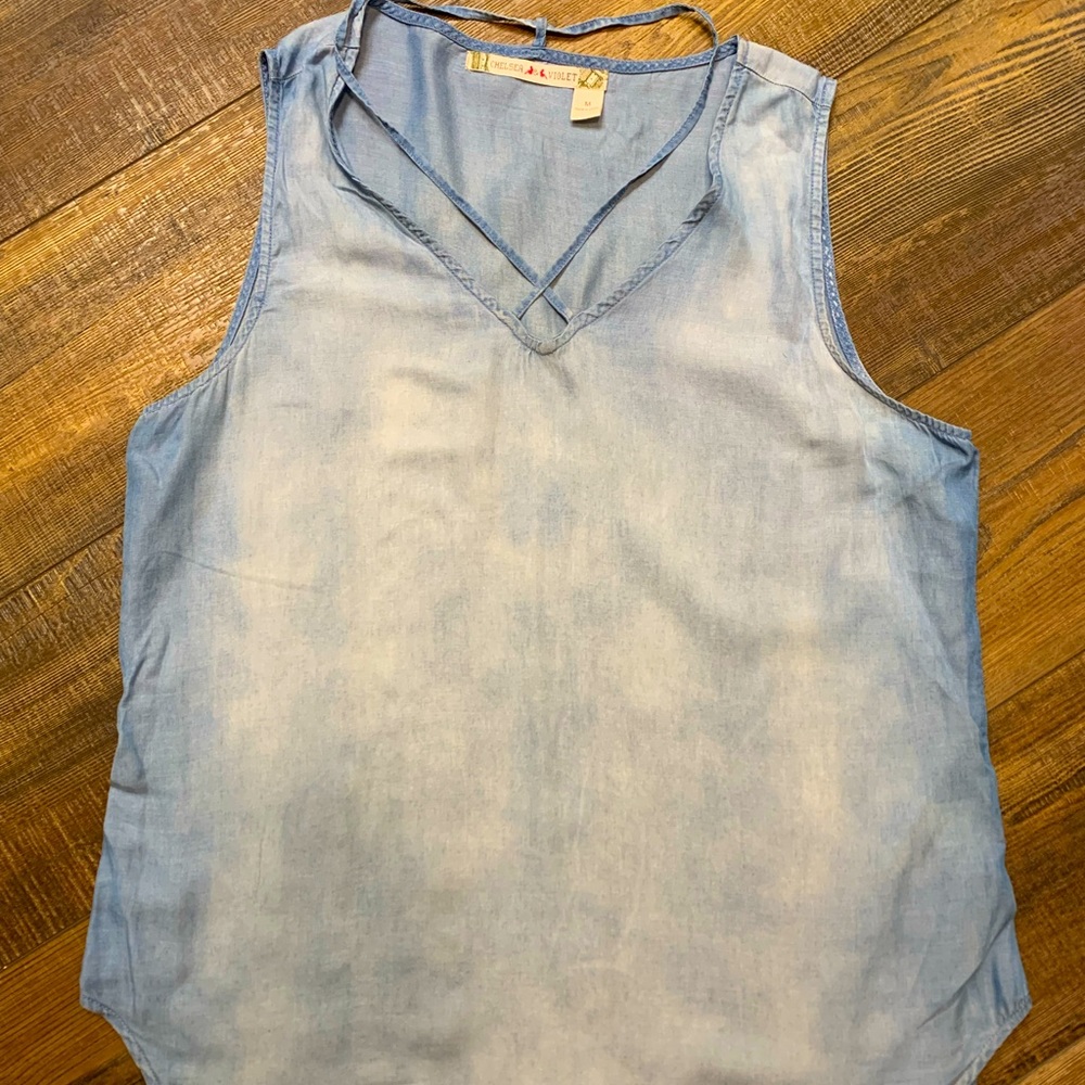 LIKE NEW Chelsea & Violet Tencel Blouse